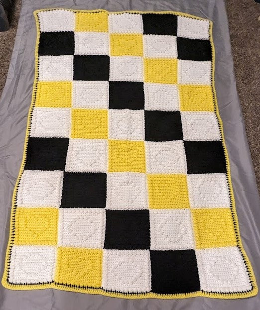 Football and Heart Blanket