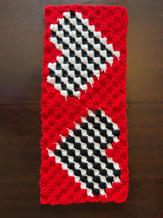 Heart Table Runner